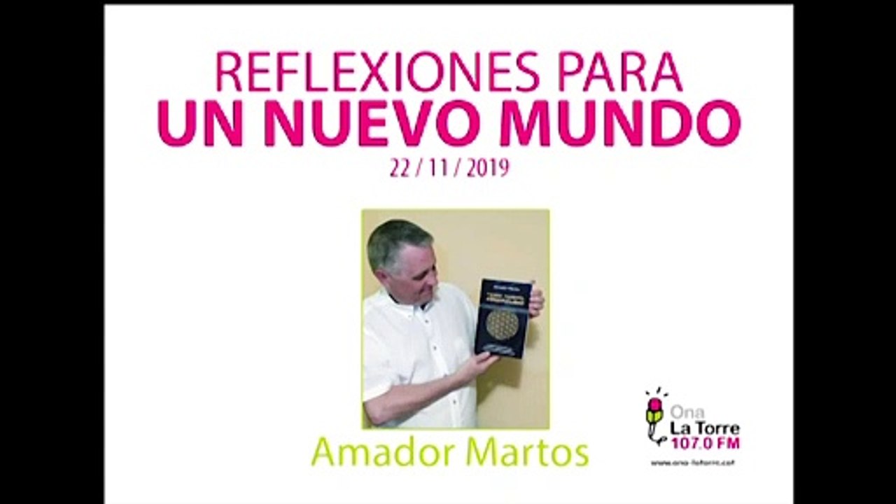 22/11/2019:  PRESENTACIÓN LIBRO CIENCIA, FILOSOFÍA, ESPIRITUALIDAD