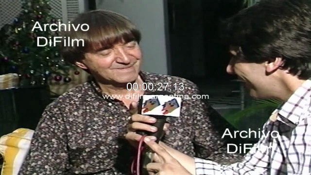 Luis Mino entrevista a Carlitos Bala en Santa Fe 1994