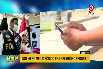 Ingeniero usó sus habilidades para captar a menor de edad y evitar ser descubierto