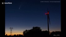 Breathtaking timelapse of Comet Neowise captured over France