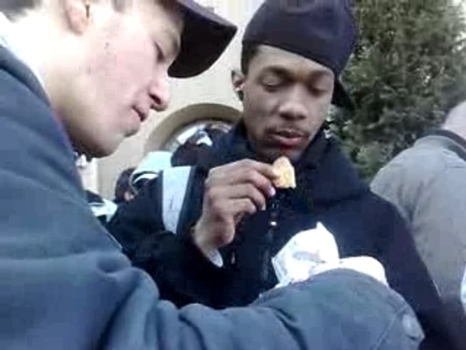 rémy et abdou à la tour de la terreur