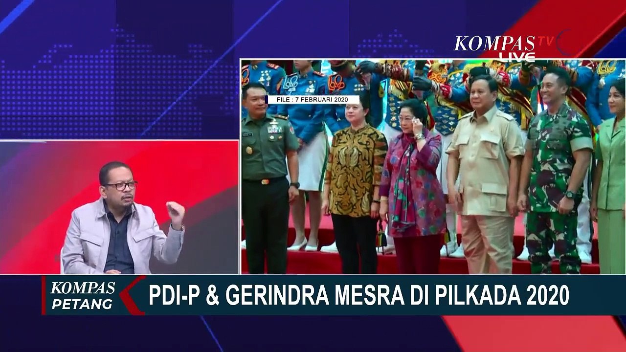 Pilkada 2020: PDIP dan Gerindra Mesra