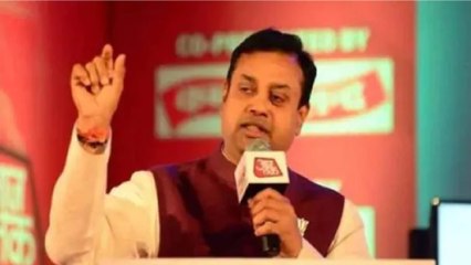 Watch: Sambit Patra takes dig at Congress