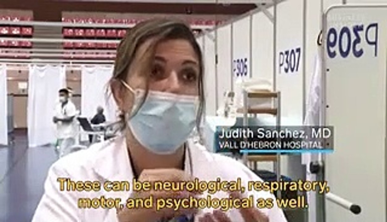 Some COVID-19 survivors are losing the ability to walk and need to relearn motor skills — these patients are proof