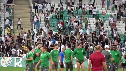 Bursaspor'dan görkemli idman