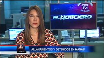 Policía Nacional ejecutó allanamientos y detuvo a seis personas con evidencias