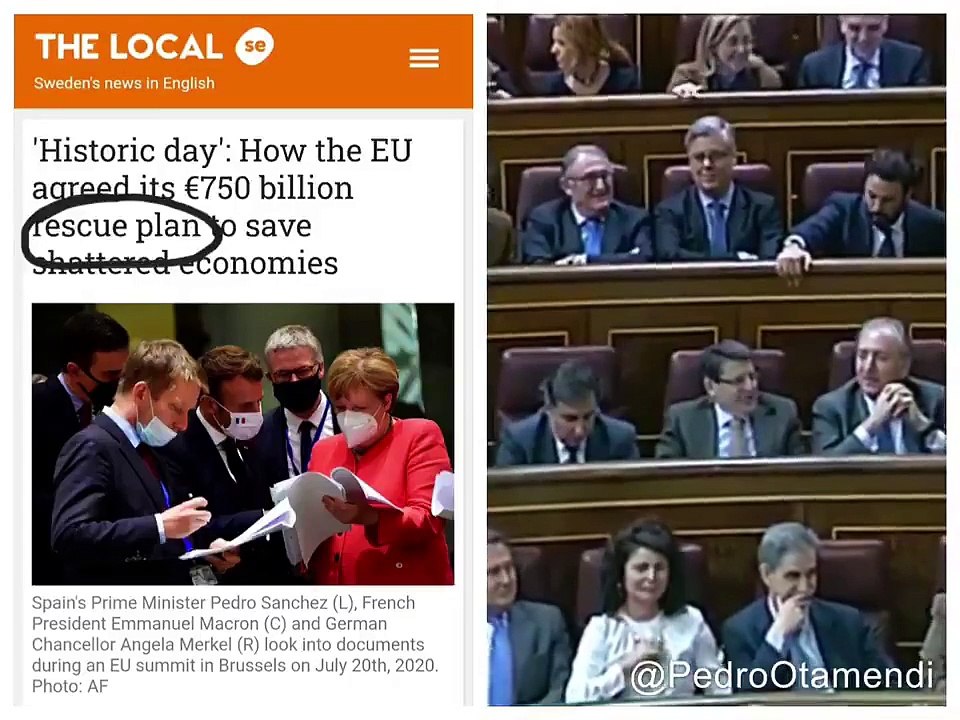 Pedro Sánchez, víctima de la hemeroteca y del patético 'aplauso ministerial': "Rajoy presume del rescate como si fuera una victoria"