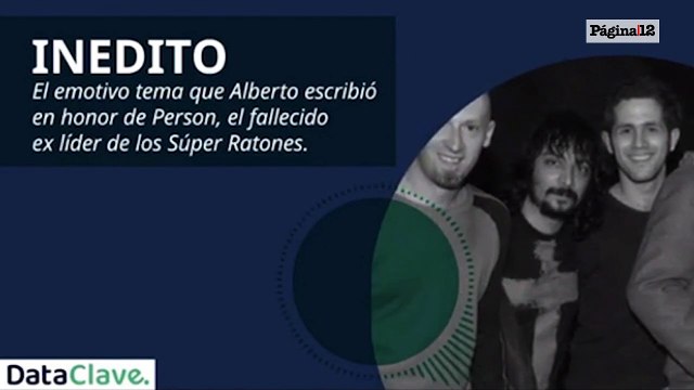 Alberto Fernández compuso un tema para el fallecido líder de los Super Ratones