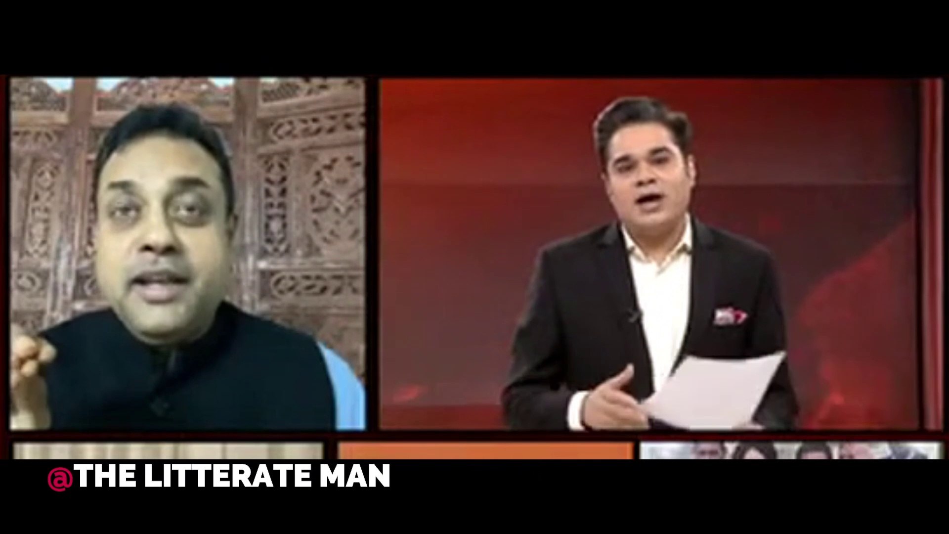 Sambit Patra vs Amish Devgan | B and D | Godi Media | Journalism | b and d  news anchor - video Dailymotion