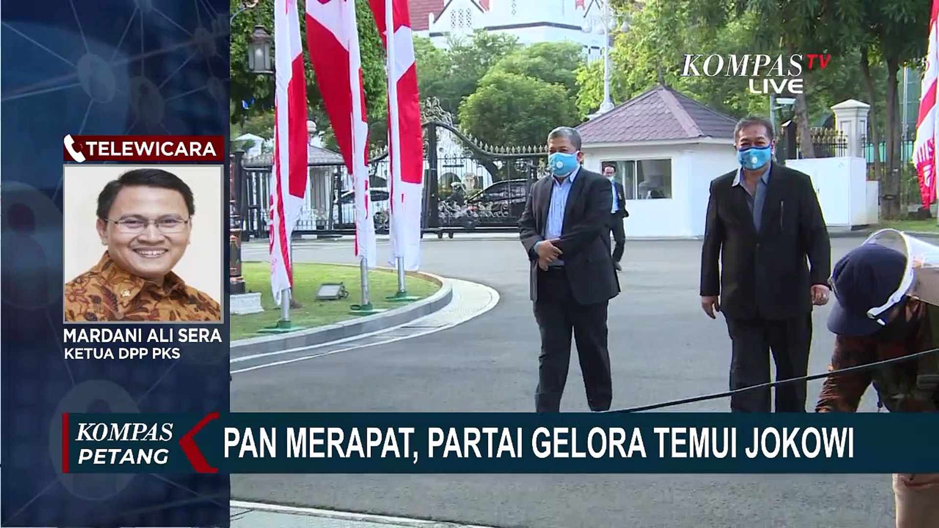 Jokowi Ditemui Pan Dan Partai Gelora Begini Kata Pks Video Dailymotion