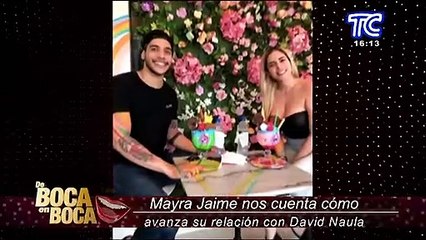 "Es una persona maravillosa": ¿Cómo va el romance entre Mayra Jaime y David Naula?