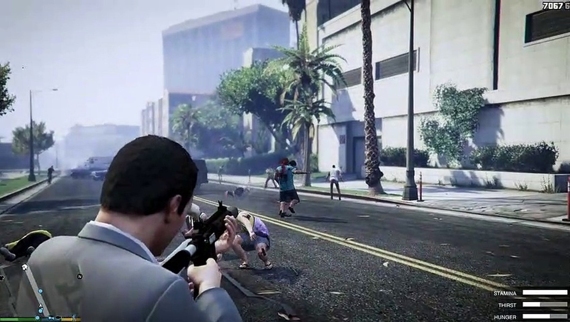 GTA 5 Zombies Mod Gameplay