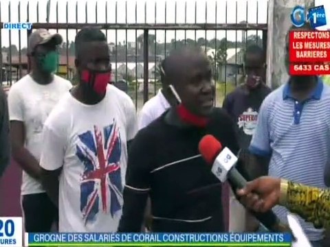 RTG / Mouvement d’humeur des agents de corail spécialisés dans la construction d’équipements