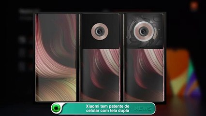 Xiaomi tem patente de celular com tela dupla
