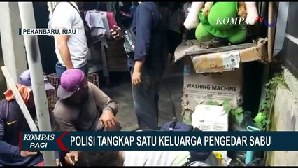 1 Keluarga Jadi Pengedar Sabu Ditangkap Polisi!