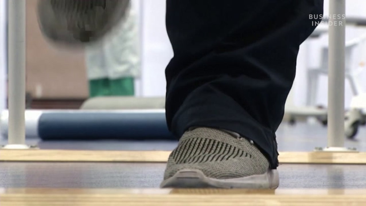 Some COVID-19 survivors are losing the ability to walk and need to relearn motor skills — these patients are proof