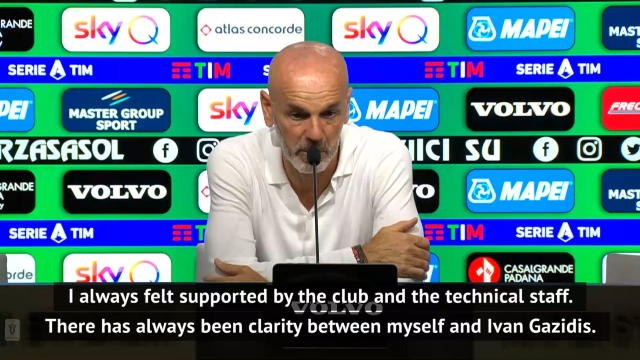 Pioli delighted to get Milan contract extension