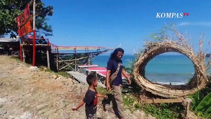 Pesona Bukit Cinta di Pantai Cikembang Sukabumi