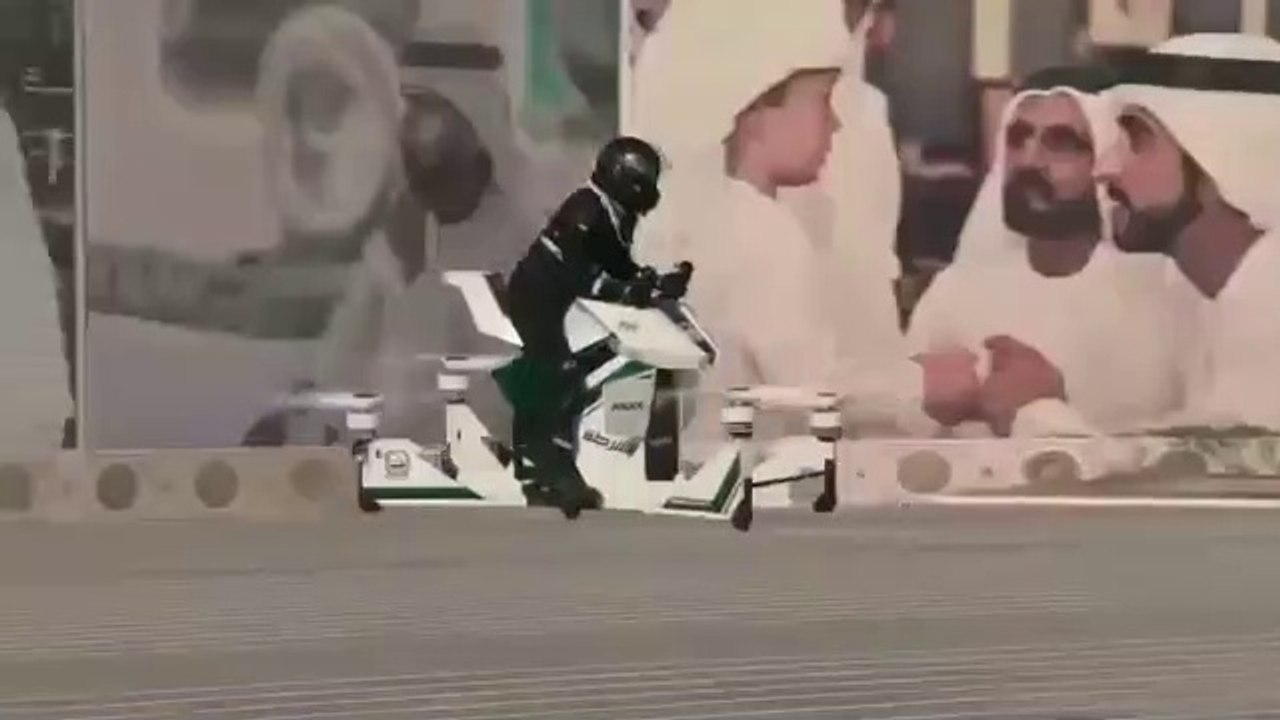 Dubai Police HoverBike video Dailymotion
