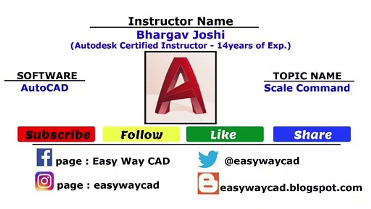 How to scale selected objects in AutoCAD Software?