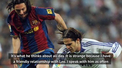 Download Video: Former Real Madrid player Fernando Gago admits his son is Messi obsessed