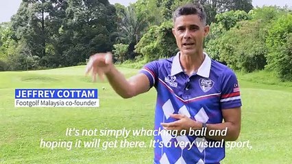 Sole in one! Players get a kick out of 'footgolf'