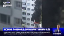 L'incroyable sauvetage de deux enfants sautant du 3e étage pour échapper à un incendie à Grenoble