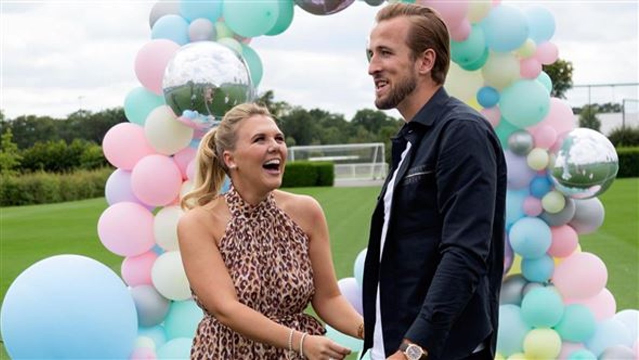 Laut Video wird Harry Kane Vater eines kleinen Jungen