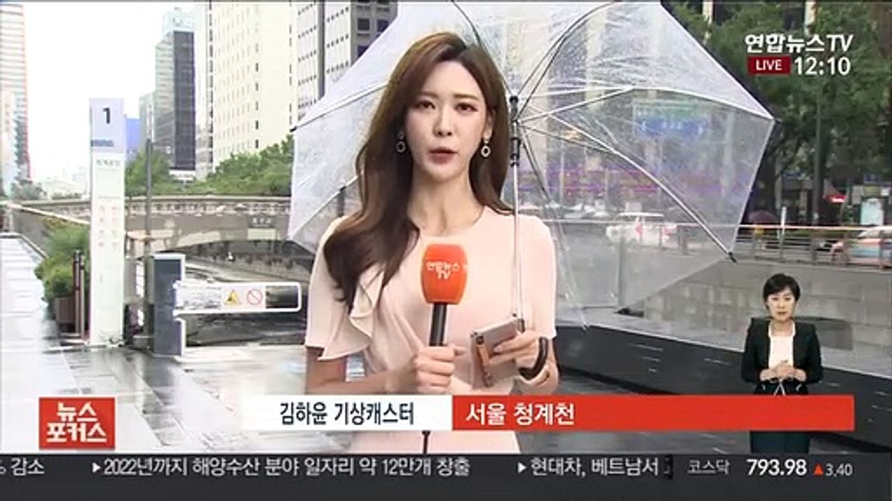 [날씨] 전국 곳곳 장맛비…일부 내륙 시간당 20㎜ 호우