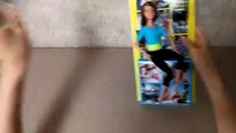 Review - Unboxing Barbie Made to Move Barbie Doll brown hair باربي اليوغا دمية