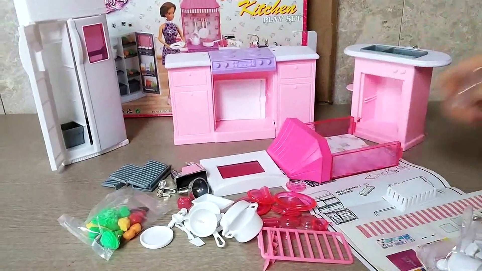 Nicca's Kitchen!  Barbie kitchen, Barbie furniture, Doll house