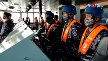 KRI Semarang TNI AL Diserang Pesawat Tempur di Laut Jawa