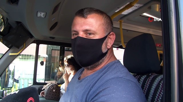 Trafikte toplu ulaşım araçlarında polis denetimi