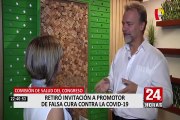 Comisión de Salud retiró invitación a biofísico que promueve falsa cura contra la COVID-19