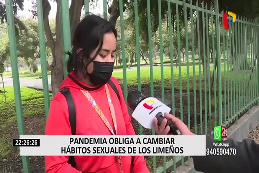 La pandemia obliga a cambiar hábitos sexuales de los limeños