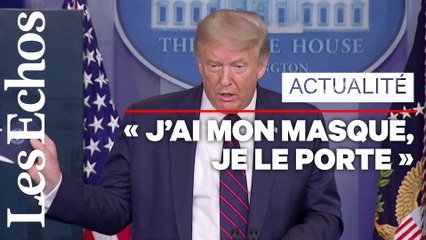 Donald Trump recommande désormais le port du masque