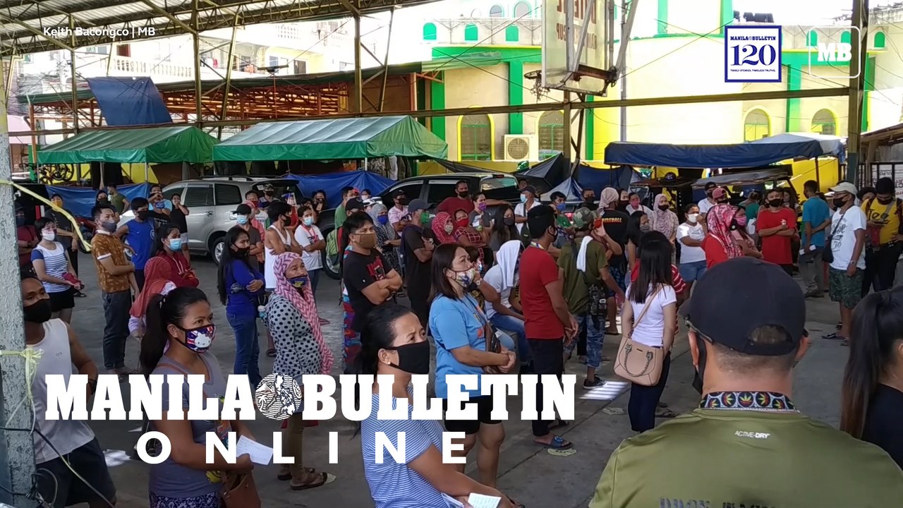 Barangay 23C in Davao City request the residents to maintain physical distancing