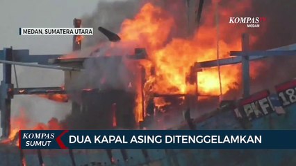 Kapal Asing Berbendera Malaysia Ditenggelamkan