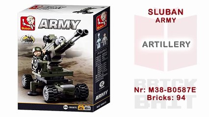 [Sluban] Artillery (Army Series M38-B0587E)