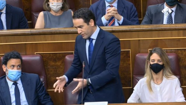 Teodoro García Egea califica a Pablo Iglesias como emperador de las cloacas