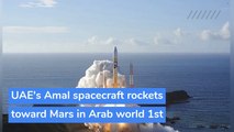 UAE's Amal spacecraft rockets toward Mars in Arab world 1st, and other top stories from July 22, 2020.