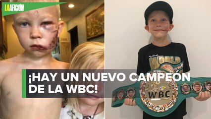 CMB entrega cinturón a niño que salvó a su hermana del ataque de un perro