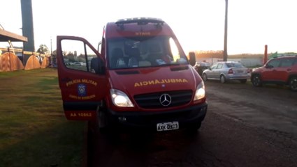 Mulher é atropelada por moto às margens da BR-277