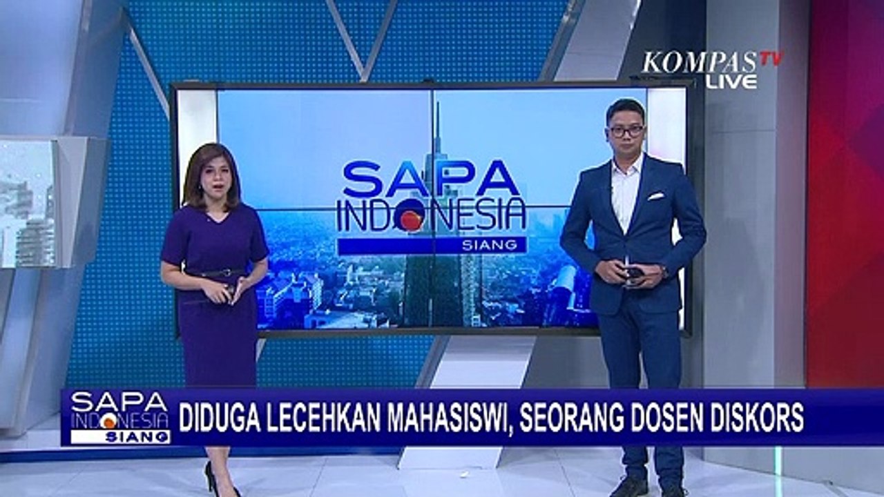 Diduga Lecehkan Mahasiswi Saat Bimbingan Skrips...