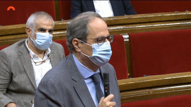 Torra asegura que Borràs no tendrá un juicio justo