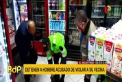 Serenos de Miraflores capturan a dos “tenderos” en un minimarket