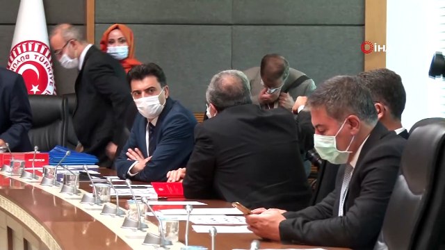 Anayasa ve Adalet Karma Komisyonu Mardin milletvekili Tuma Çelik için toplandı