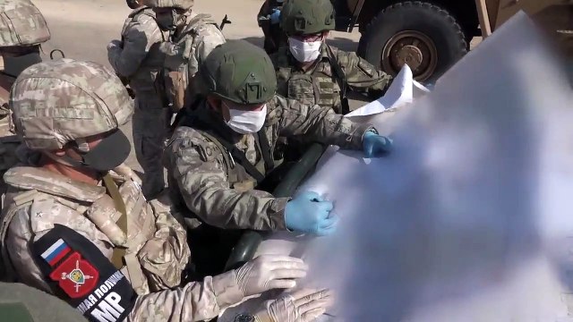 Hava unsurları da boy gösterdi! İdlib'de 22'nci Türk-Rus Birleşik Kara Devriyesi icra edildi