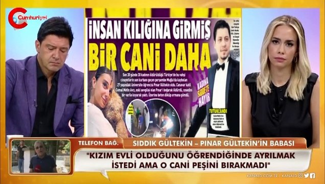 Pınar Gültekin'in babasından canlı yayında yürek yakan sözler