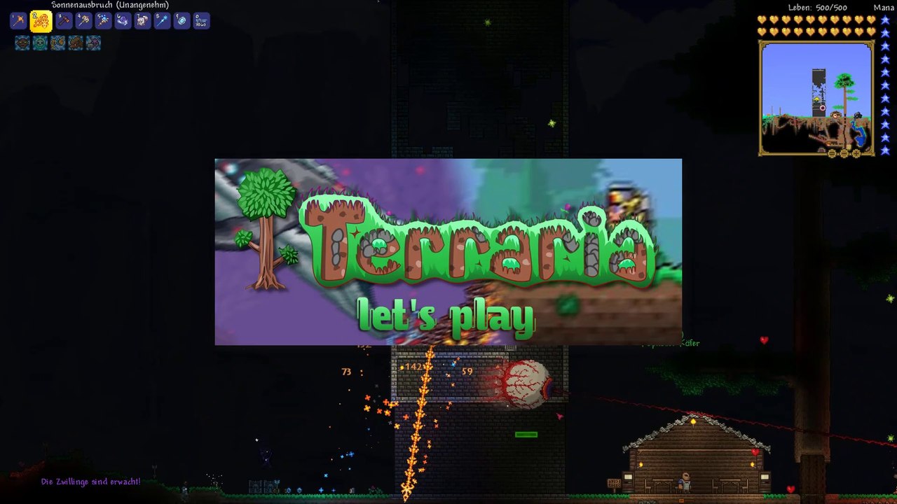 Terraria Let's Play 199: Zwillinge & Zimmereinrichtung